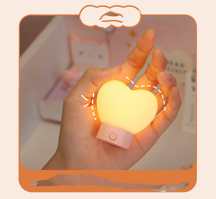 New Creative Love Night Light Usb In-line Bedside Atmosphere Decoration