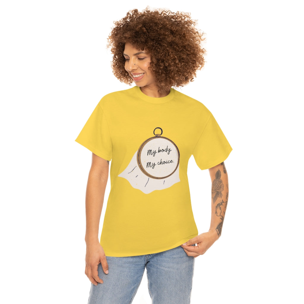 My body, My choice Unisex Heavy Cotton Tee