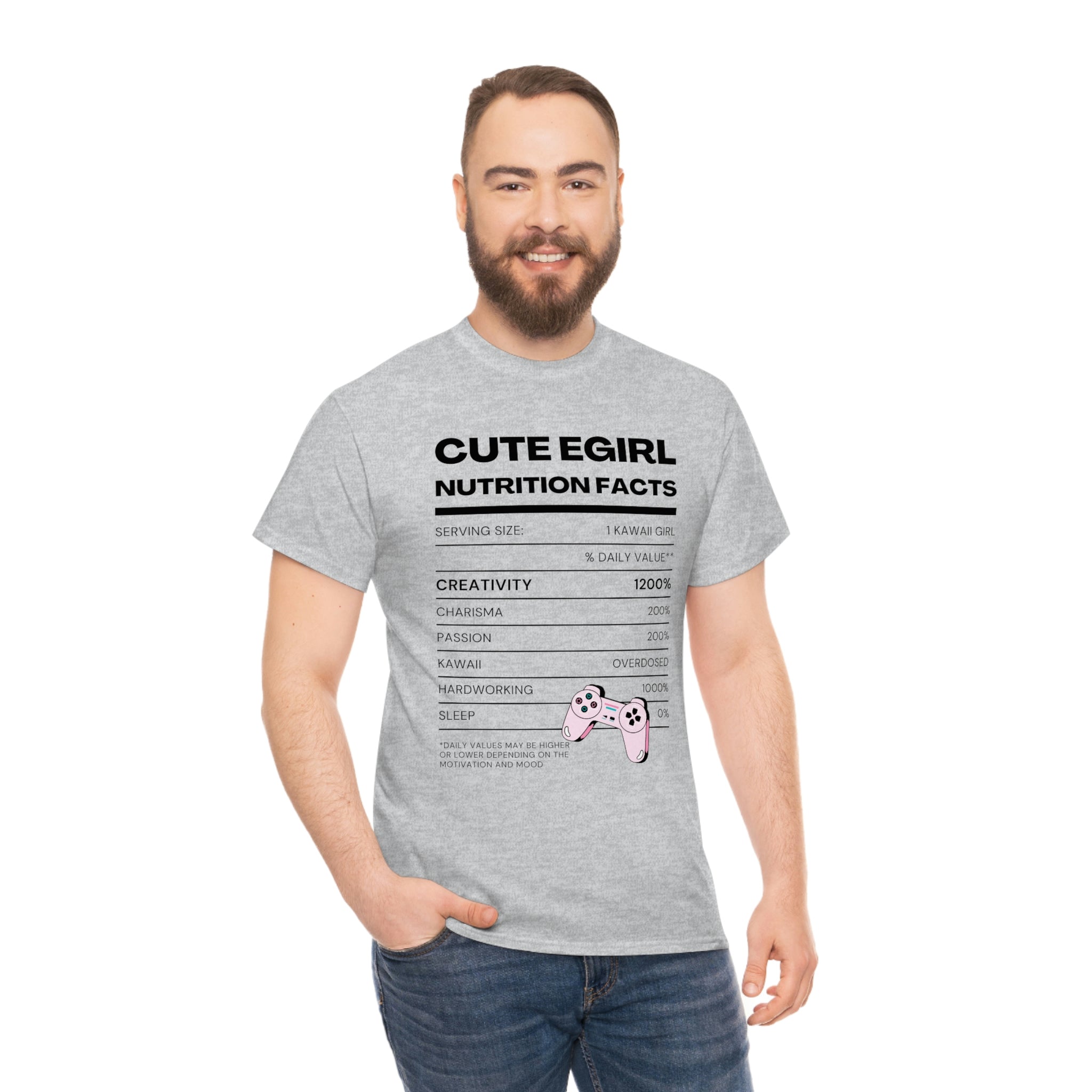 Nutrition Label Tee: Kawaii E-Girl