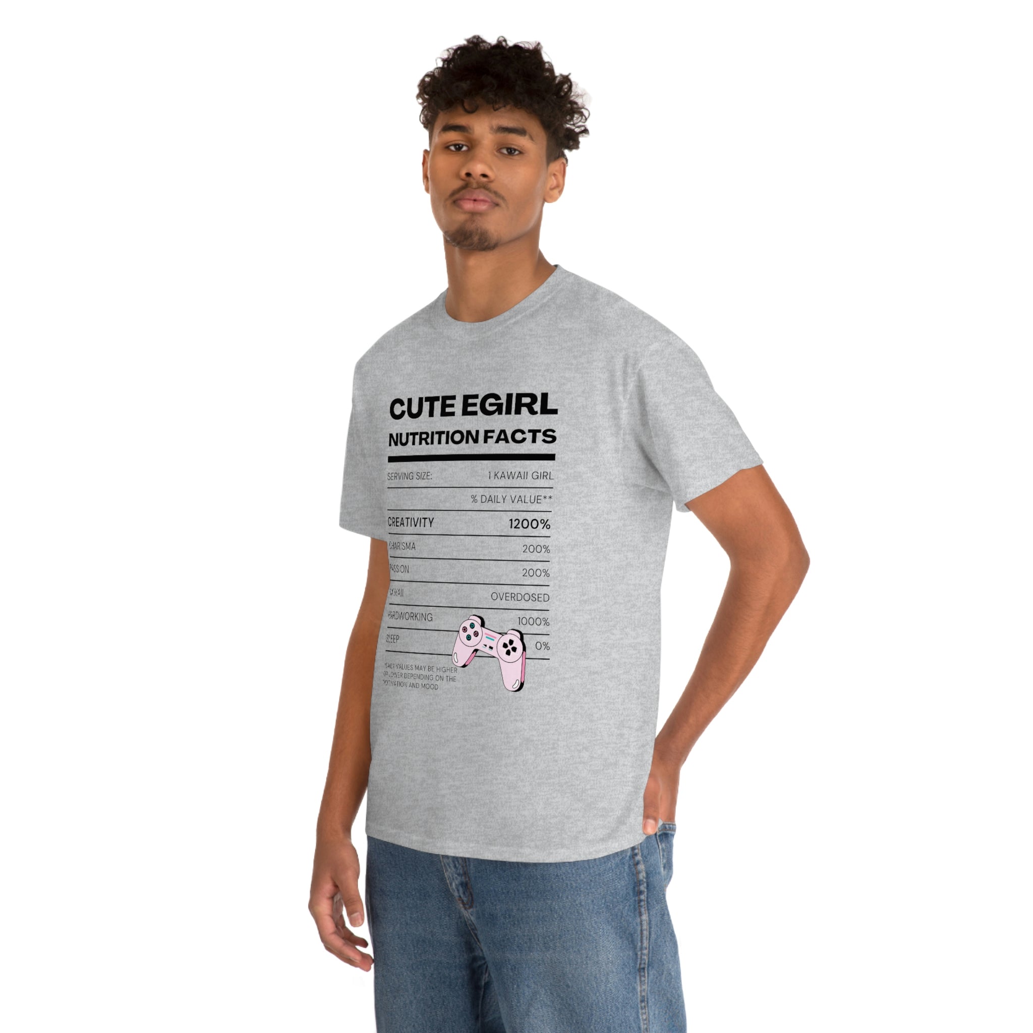 Nutrition Label Tee: Kawaii E-Girl