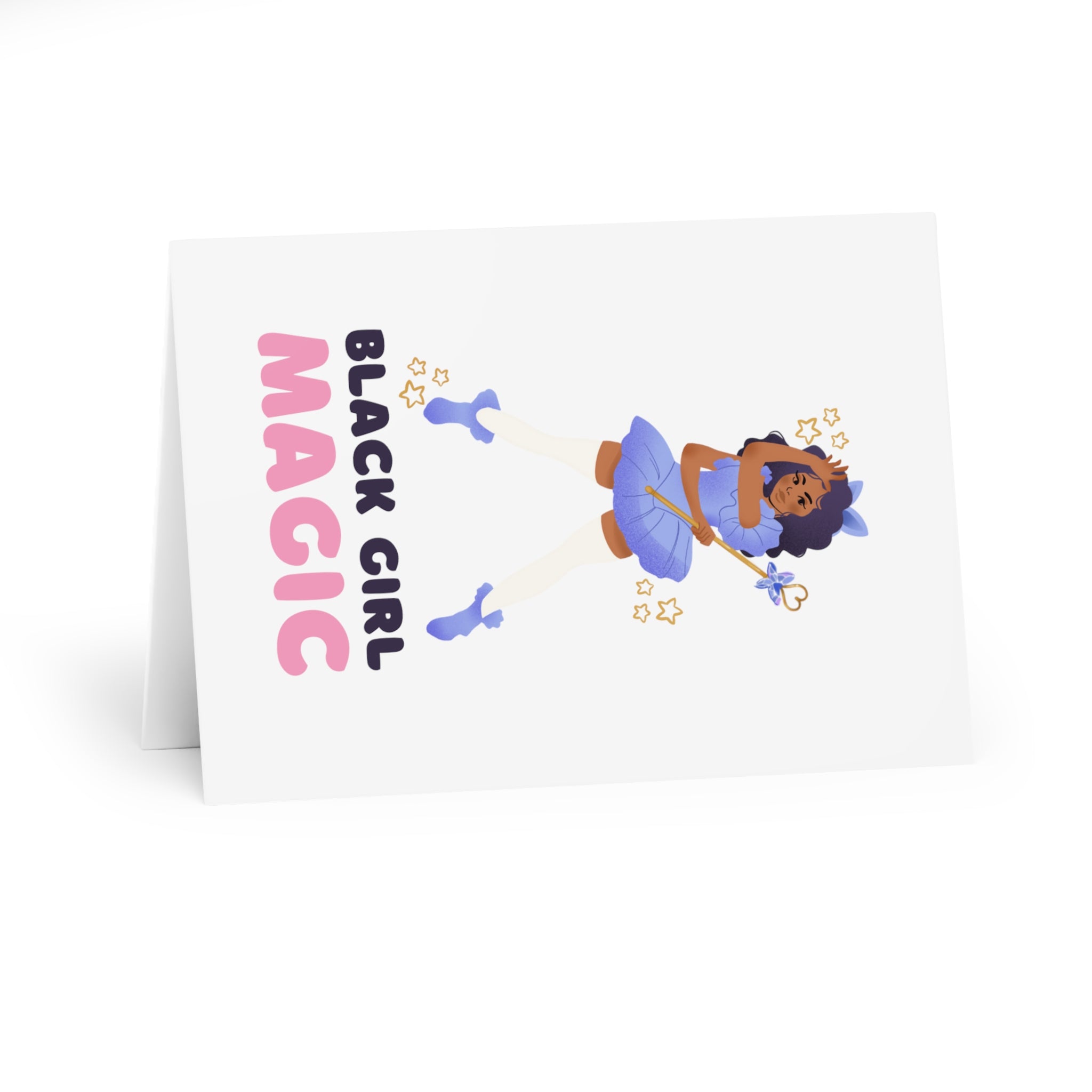 BLACK GIRL MAGIC GREETING CARD (5 PACK)