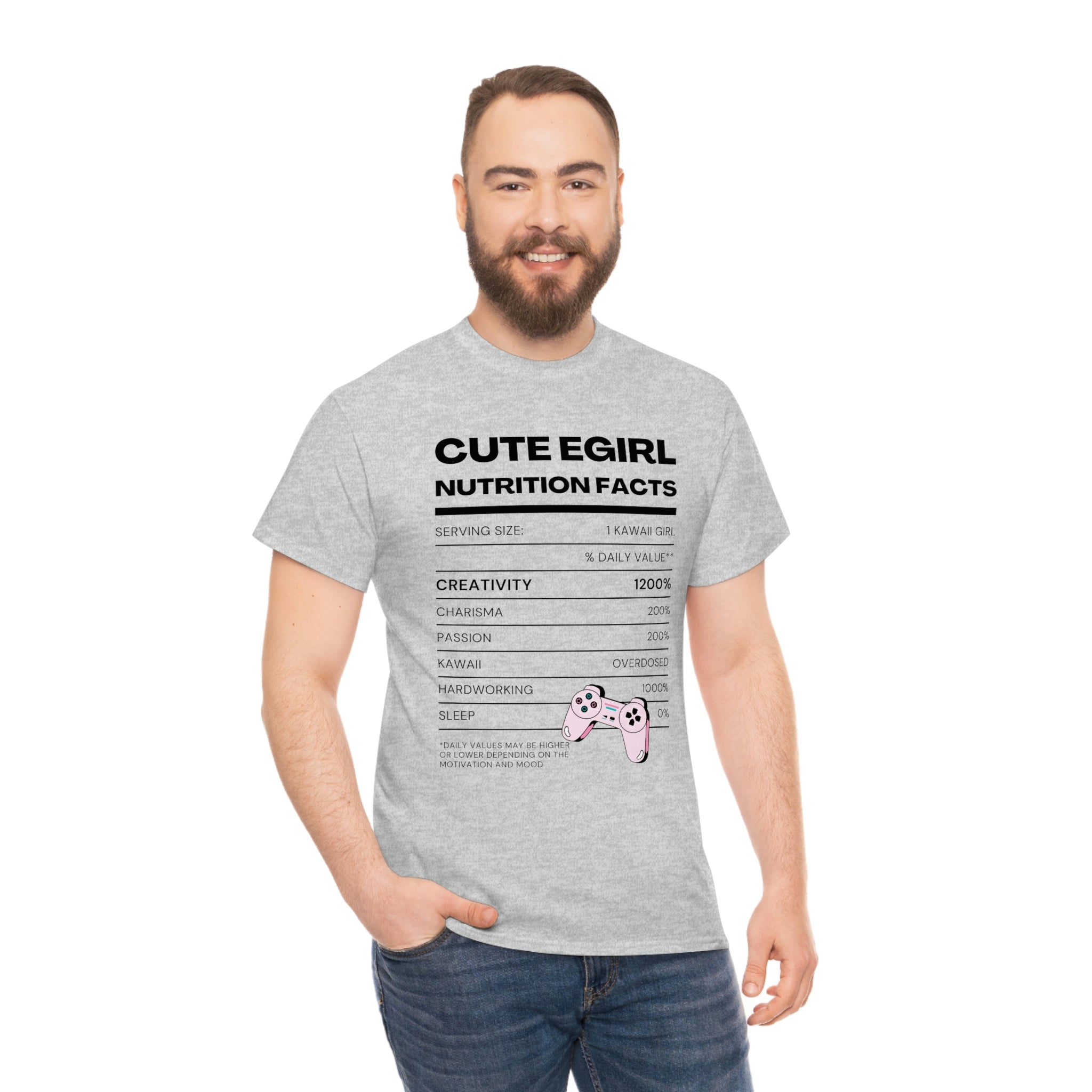 Nutrition Label Tee: Kawaii E-Girl