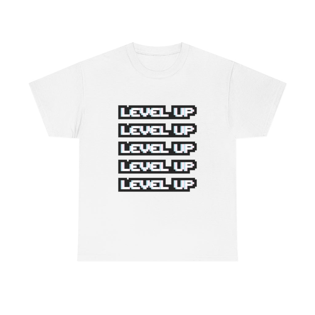 LEVEL UP LEVEL UP Unisex Heavy Cotton Tee