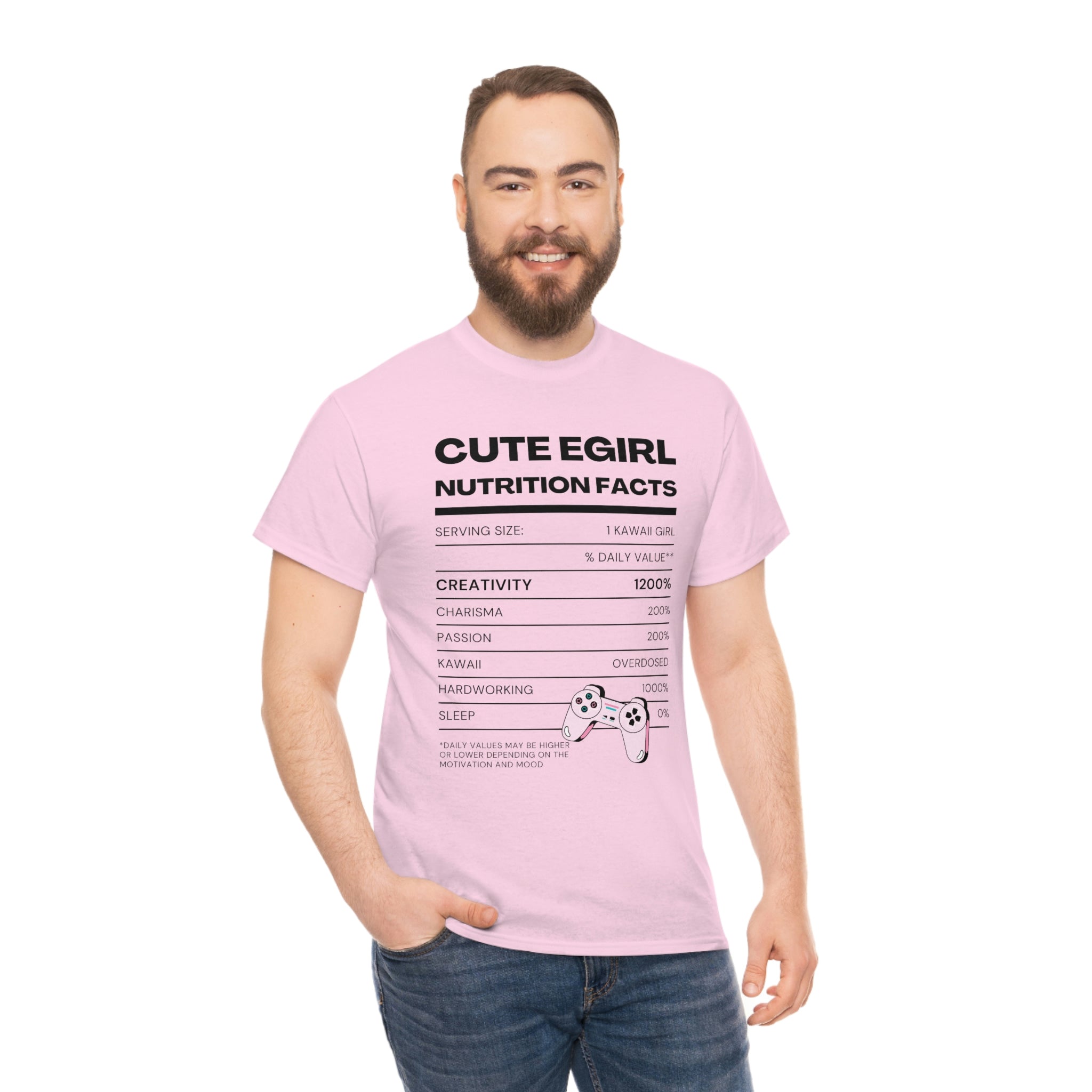 Nutrition Label Tee: Kawaii E-Girl