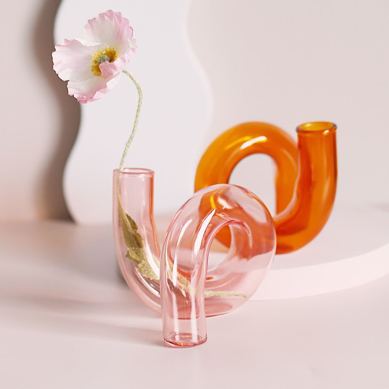 Modern Quirky Glass Holder Home Decor