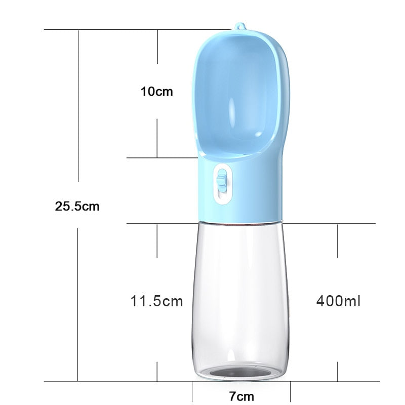 Portable Pet Water Bottle & Feeder