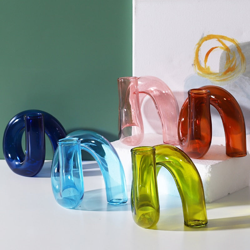 Modern Quirky Glass Holder Home Decor