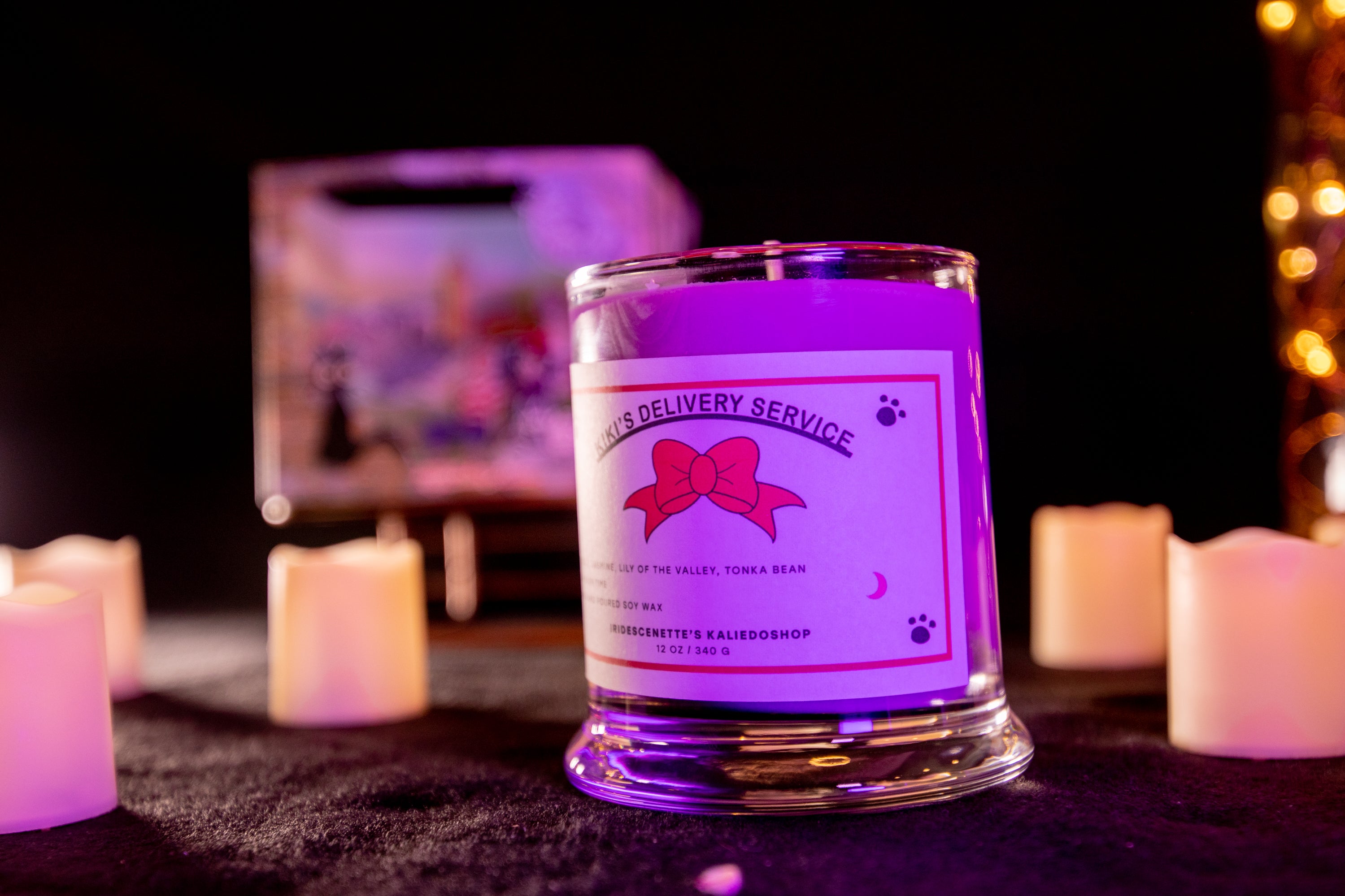 Kiki's Delivery Service Inspired Candle | Relaxing | Studio Ghibli | Witchy Aesthetic | Miyazaki | Anime inspired