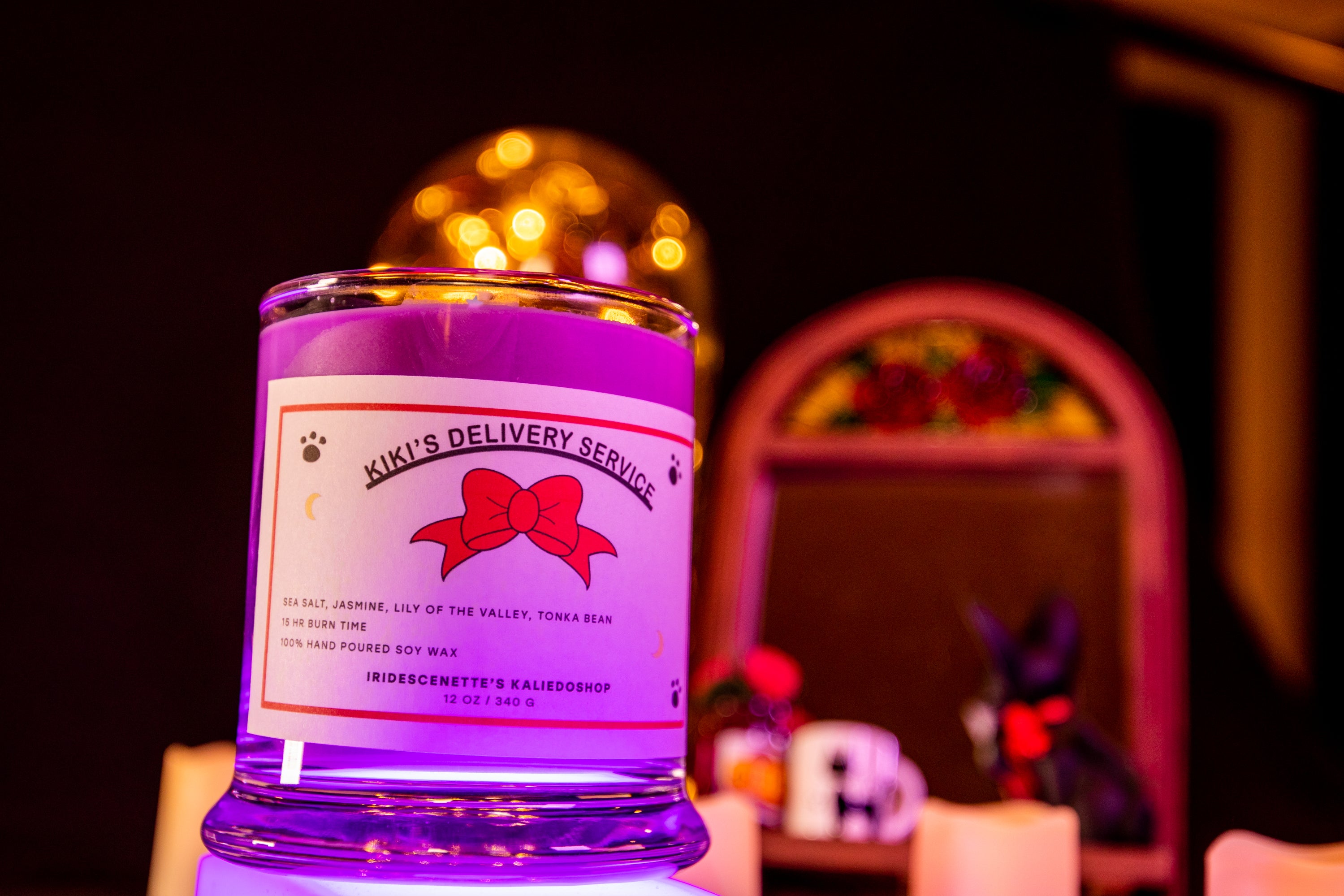 Kiki's Delivery Service Inspired Candle | Relaxing | Studio Ghibli | Witchy Aesthetic | Miyazaki | Anime inspired