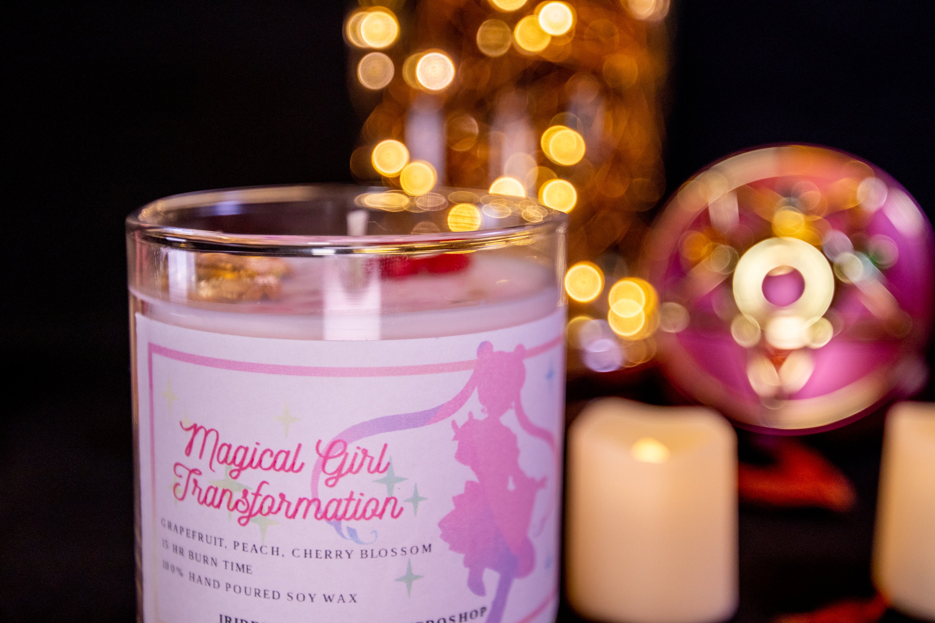 Magical Girl Transformation Candle | Sailor Moon Inspired Candle| Anime Pastel Girly Aesthetic