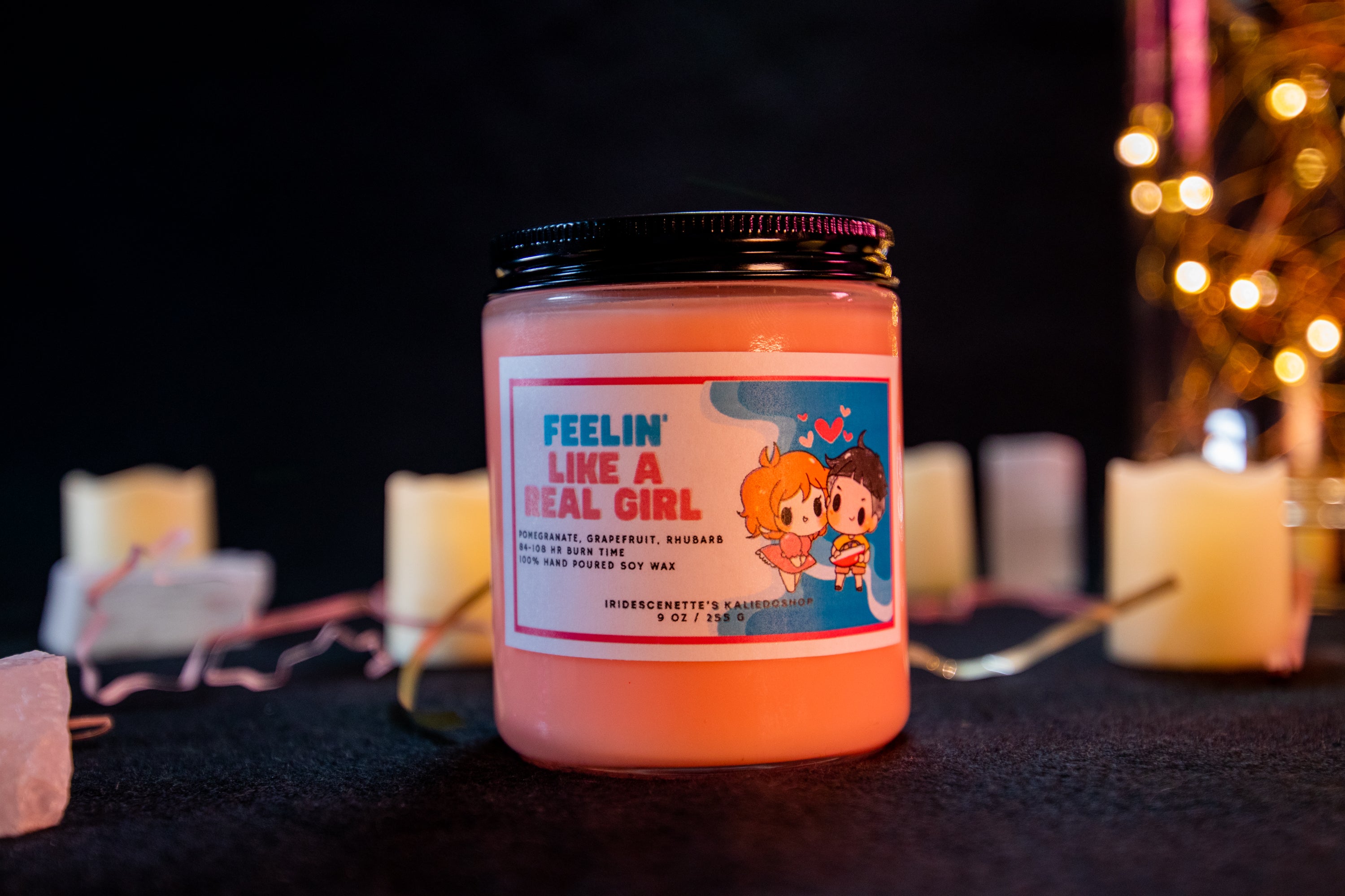 Feelin' Like a Real Girl | Ponyo Inspired Candle | Studio Ghibli Inspired Mermaid Magical