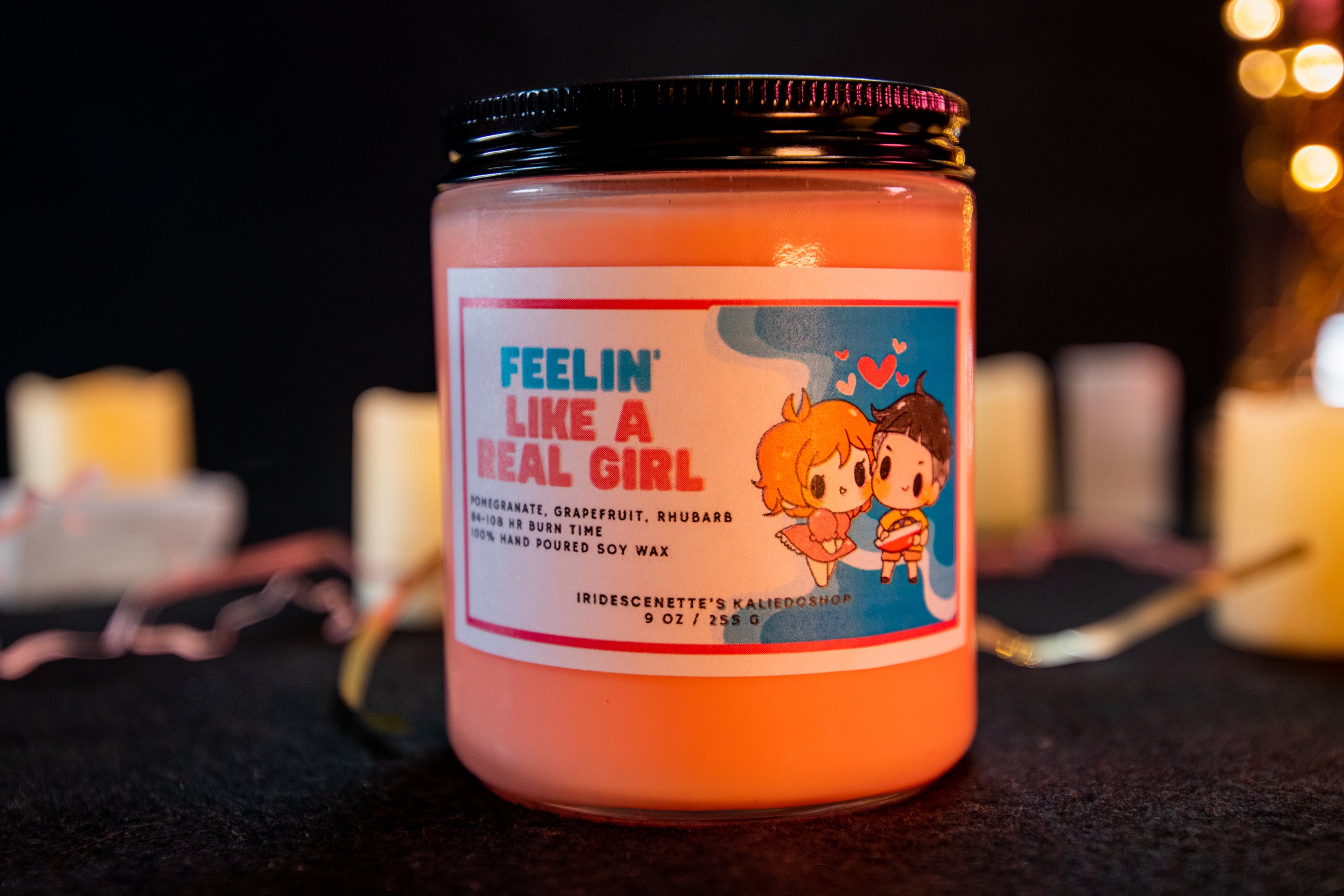 Feelin' Like a Real Girl | Ponyo Inspired Candle | Studio Ghibli Inspired Mermaid Magical