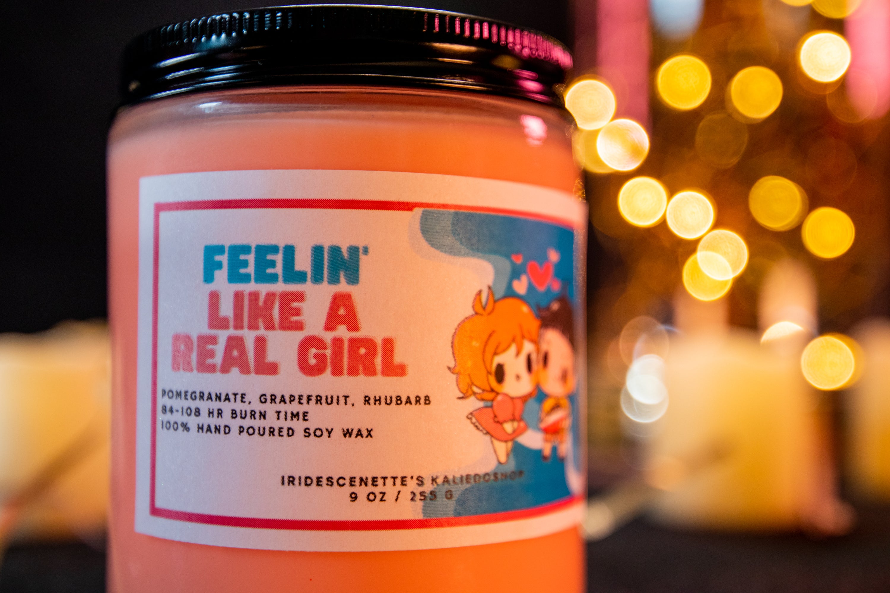 Feelin' Like a Real Girl | Ponyo Inspired Candle | Studio Ghibli Inspired Mermaid Magical