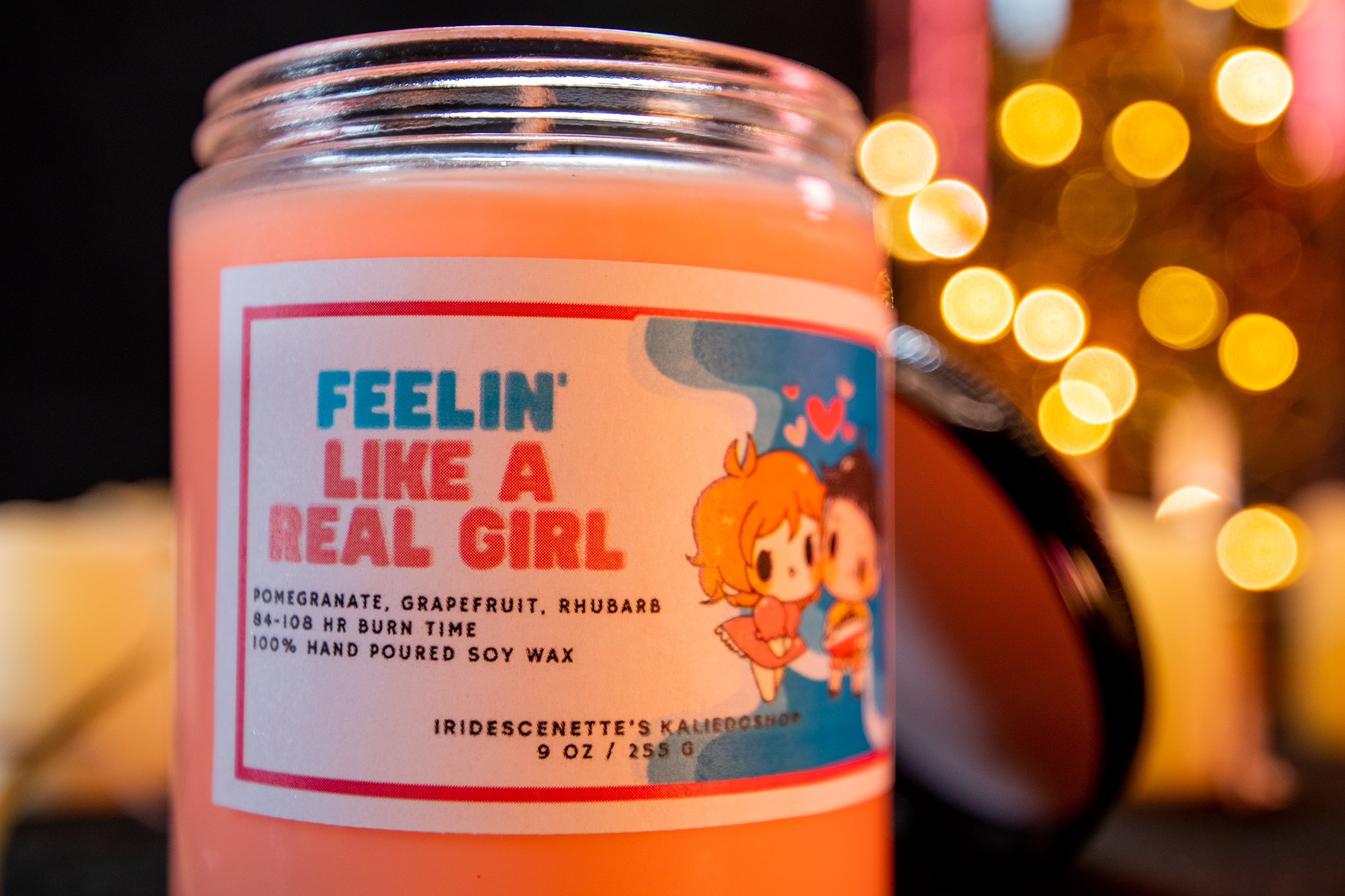 Feelin' Like a Real Girl | Ponyo Inspired Candle | Studio Ghibli Inspired Mermaid Magical