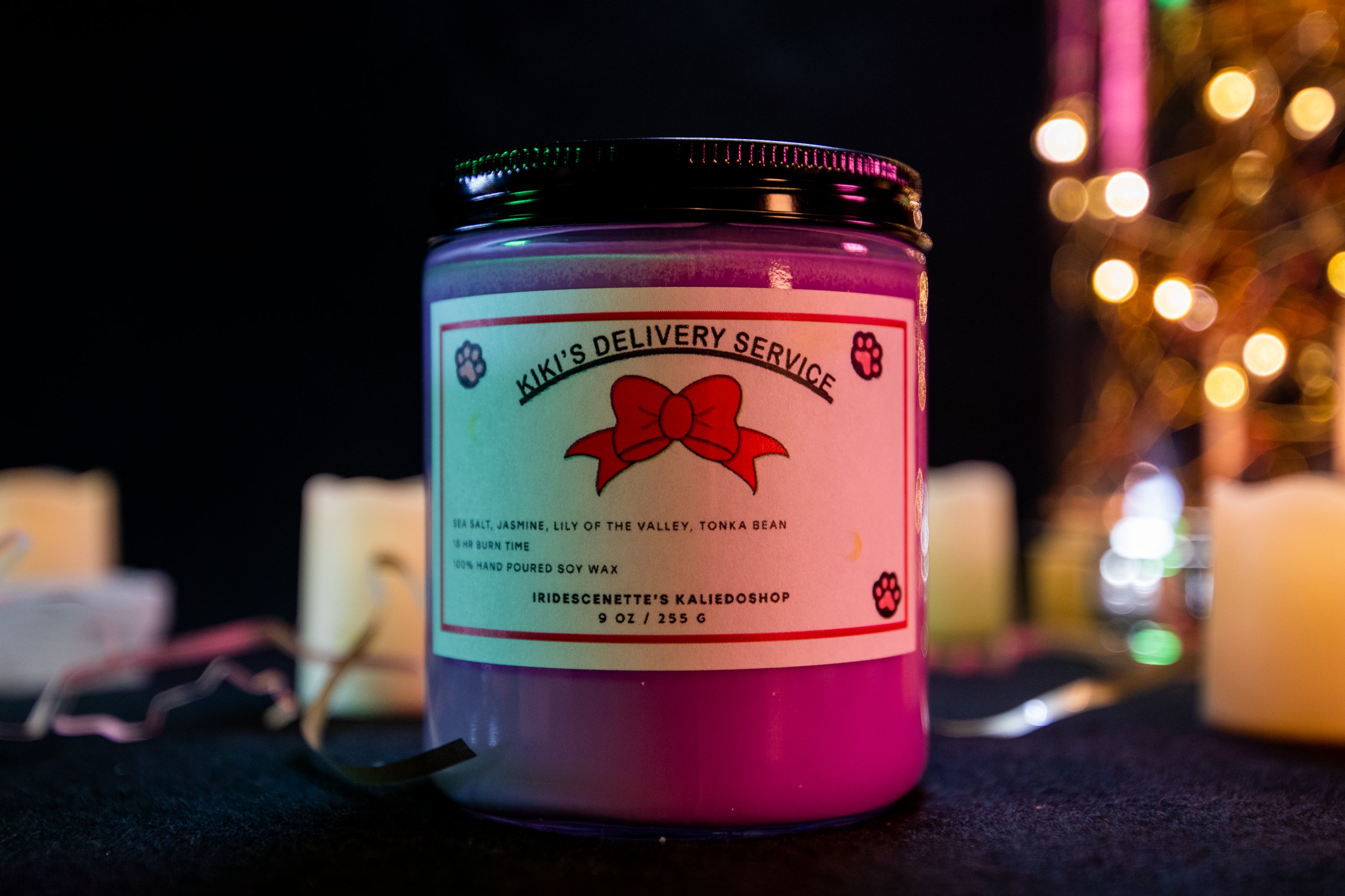 Kiki's Delivery Service Inspired Candle | Relaxing | Studio Ghibli | Witchy Aesthetic | Miyazaki | Anime inspired