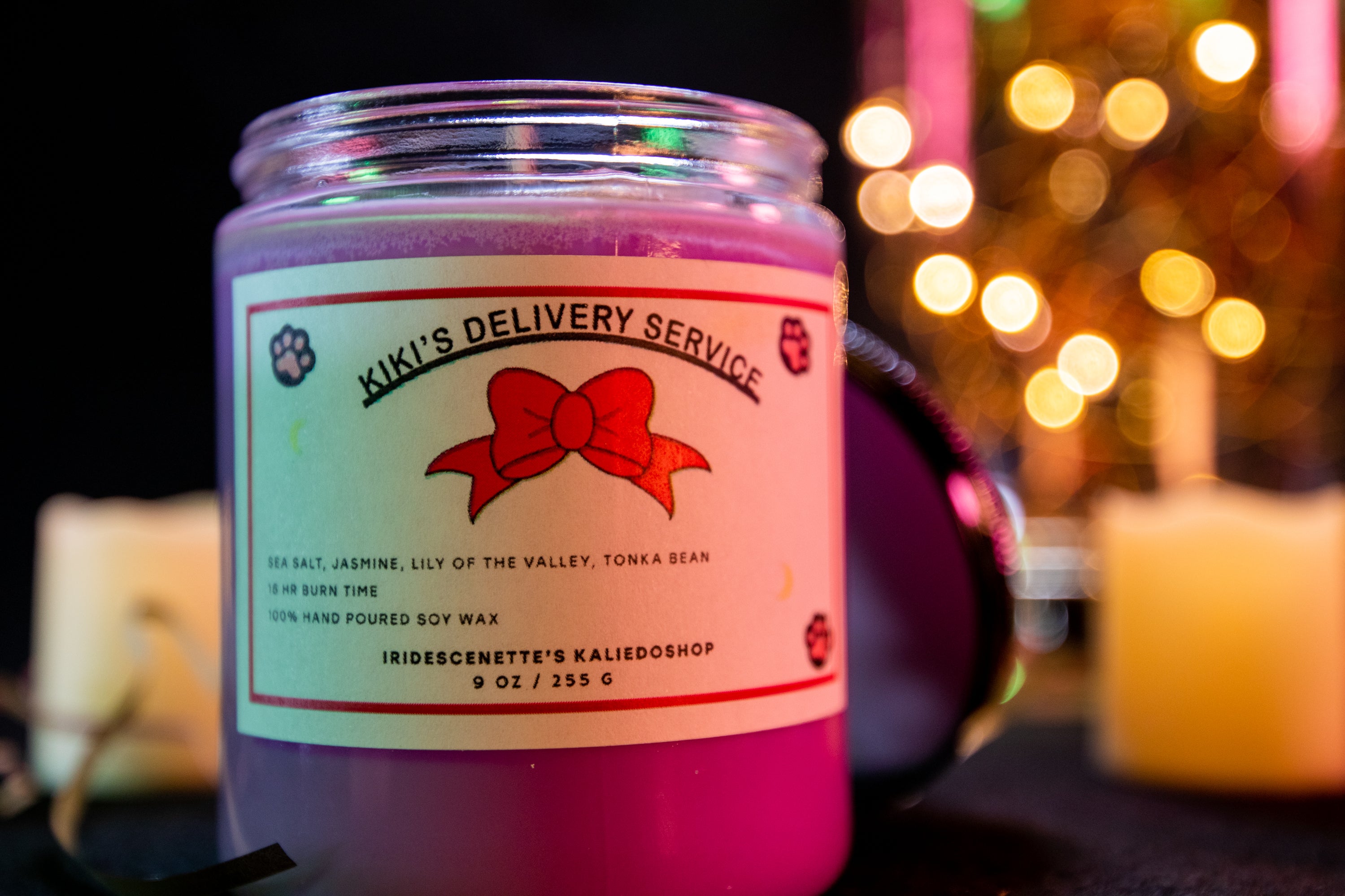 Kiki's Delivery Service Inspired Candle | Relaxing | Studio Ghibli | Witchy Aesthetic | Miyazaki | Anime inspired