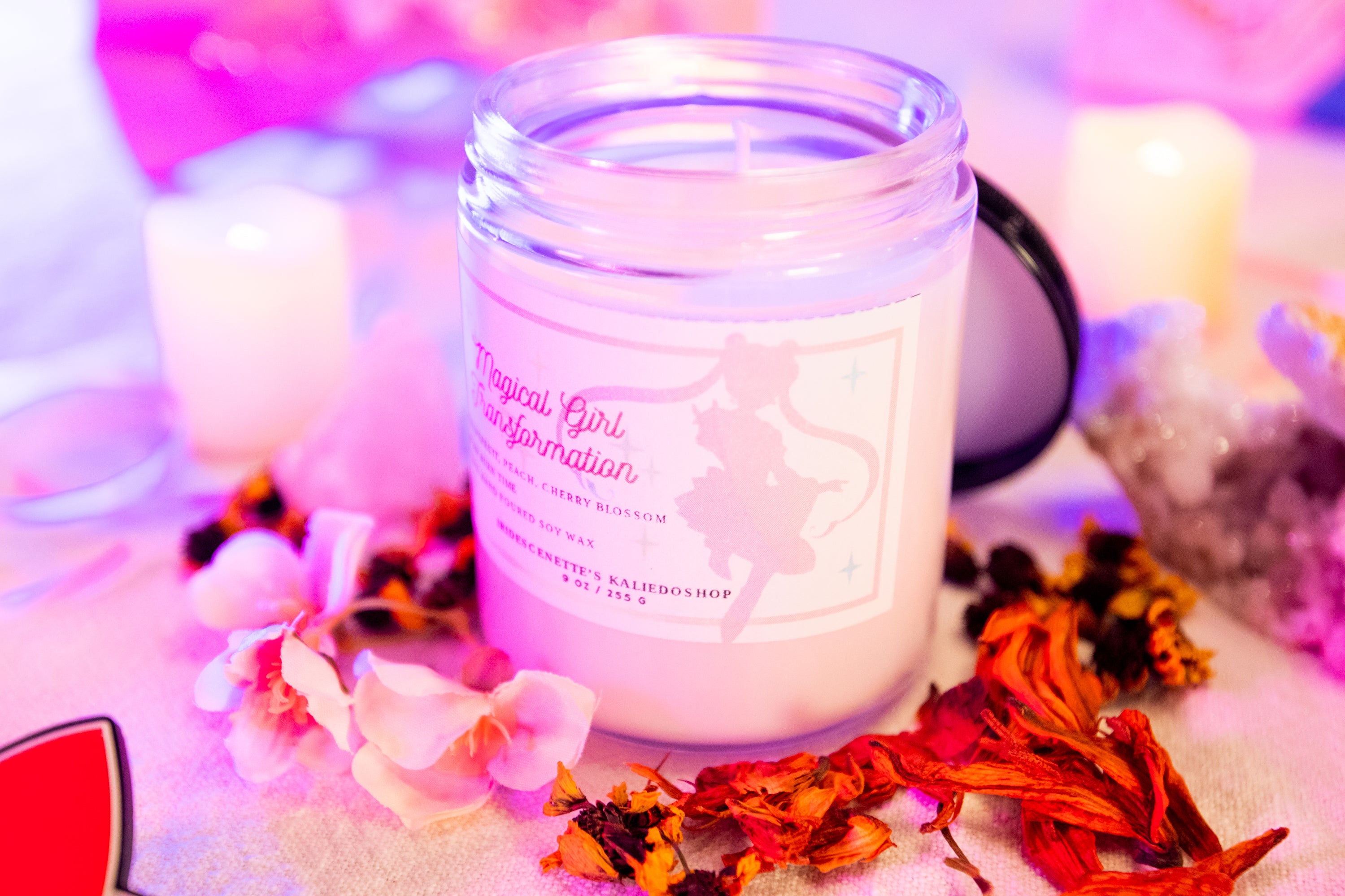 Magical Girl Transformation Candle | Sailor Moon Inspired Candle| Anime Pastel Girly Aesthetic