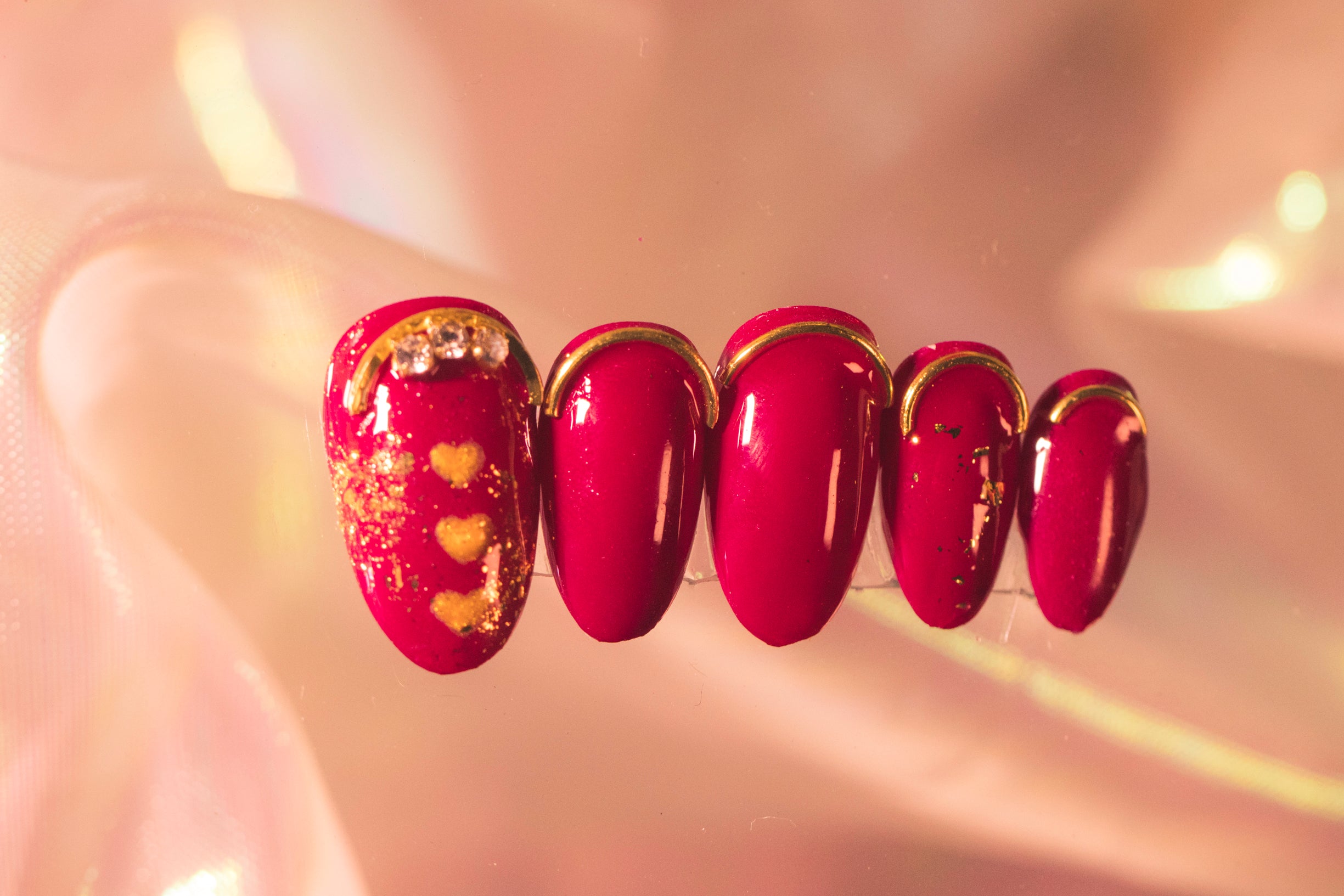 ✨ ❤️‍🔥 Burgundy Babe Press On Nail Set ❤️‍🔥 ✨