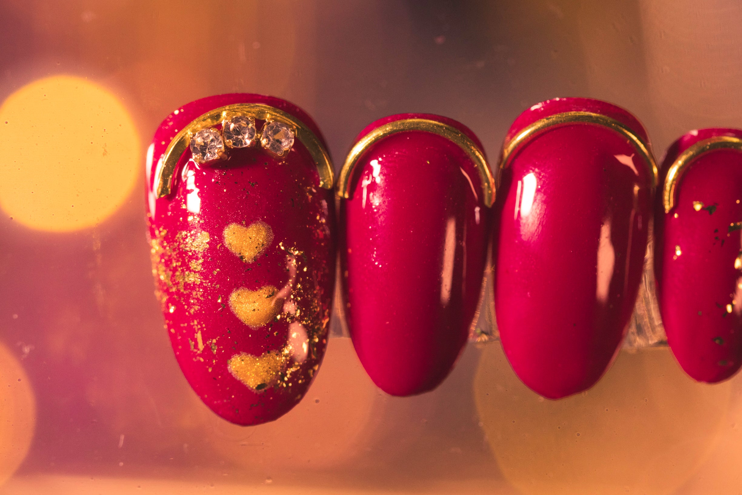 ✨ ❤️‍🔥 Burgundy Babe Press On Nail Set ❤️‍🔥 ✨