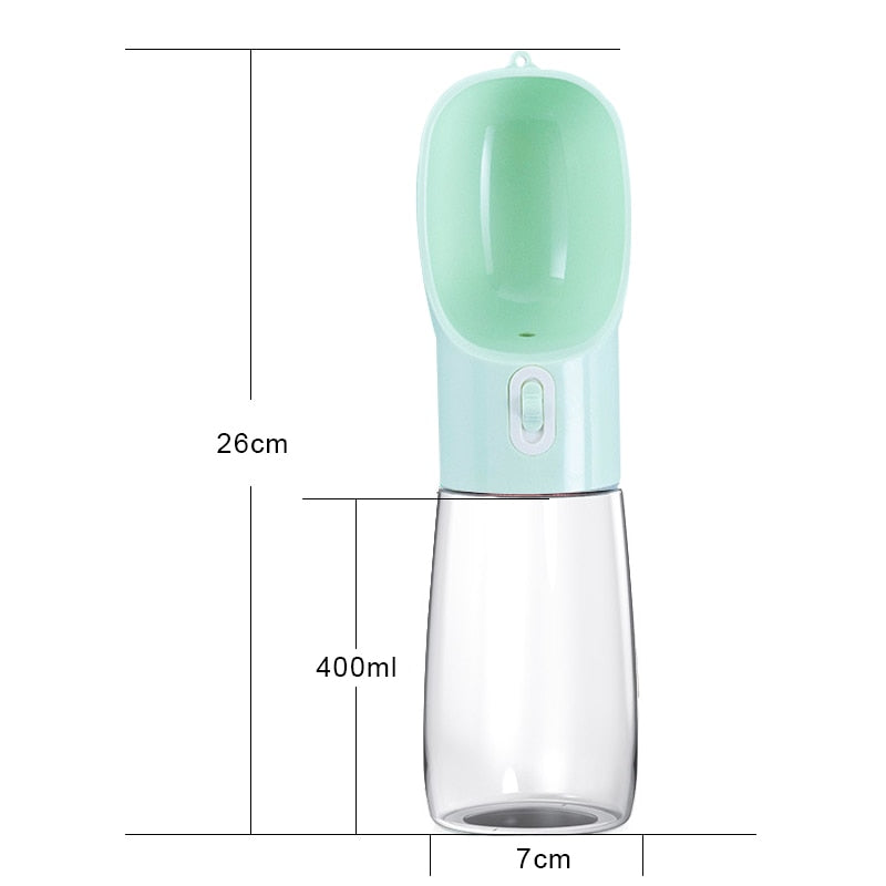 Portable Pet Water Bottle & Feeder