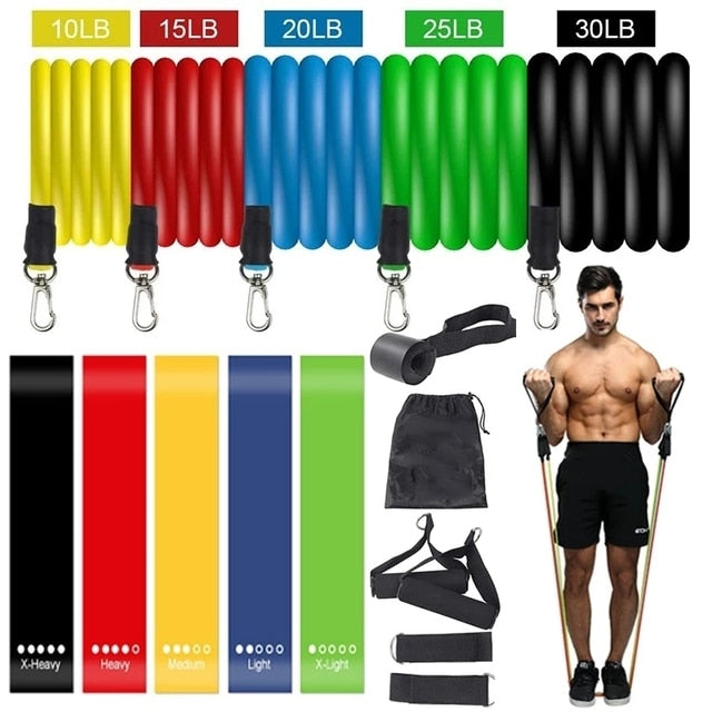 Training Fitness Exercise Gym Strength Resistance Loop Bands for Legs and Butt Pilates Sport Yoga Crossfit Workout Equipment