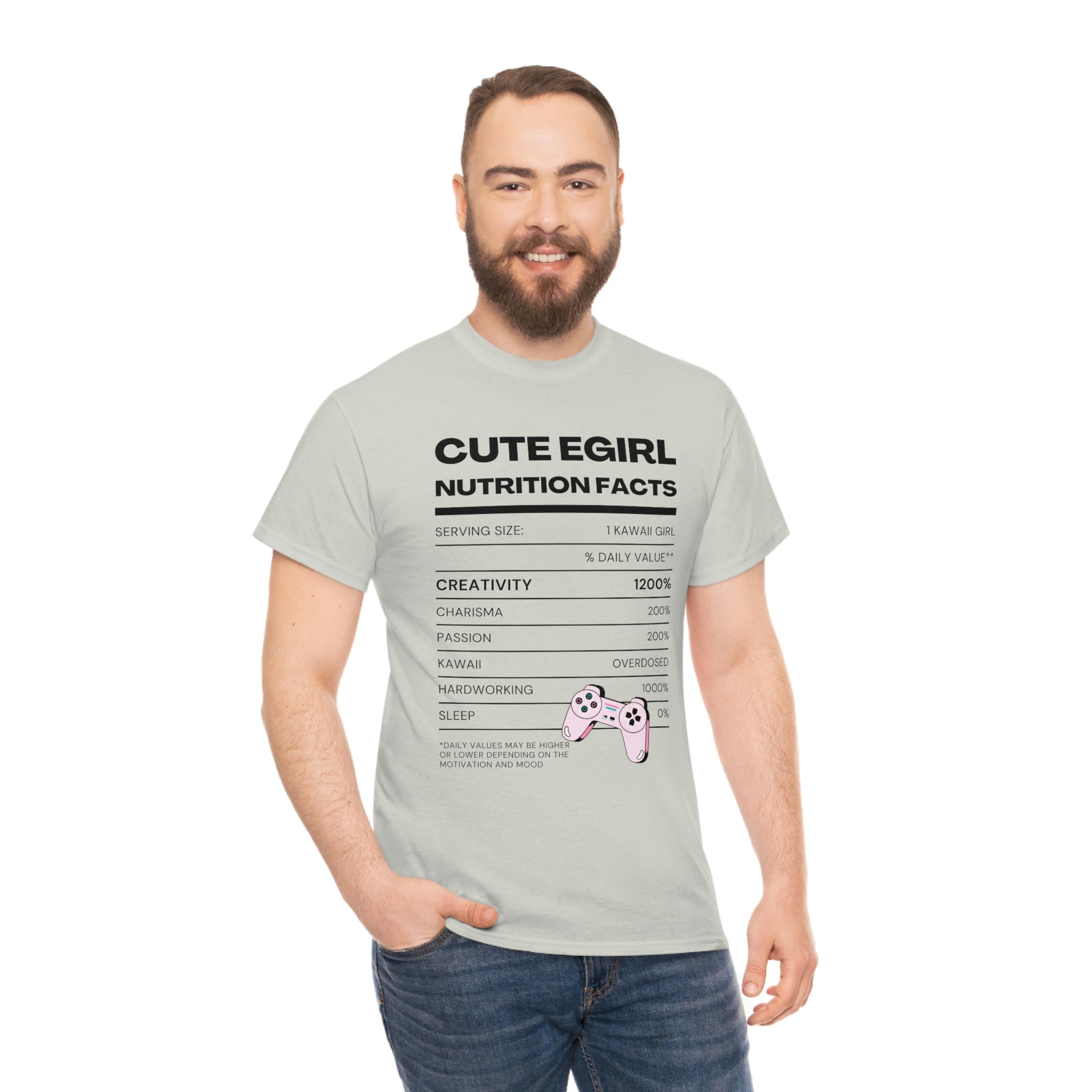 Nutrition Label Tee: Kawaii E-Girl