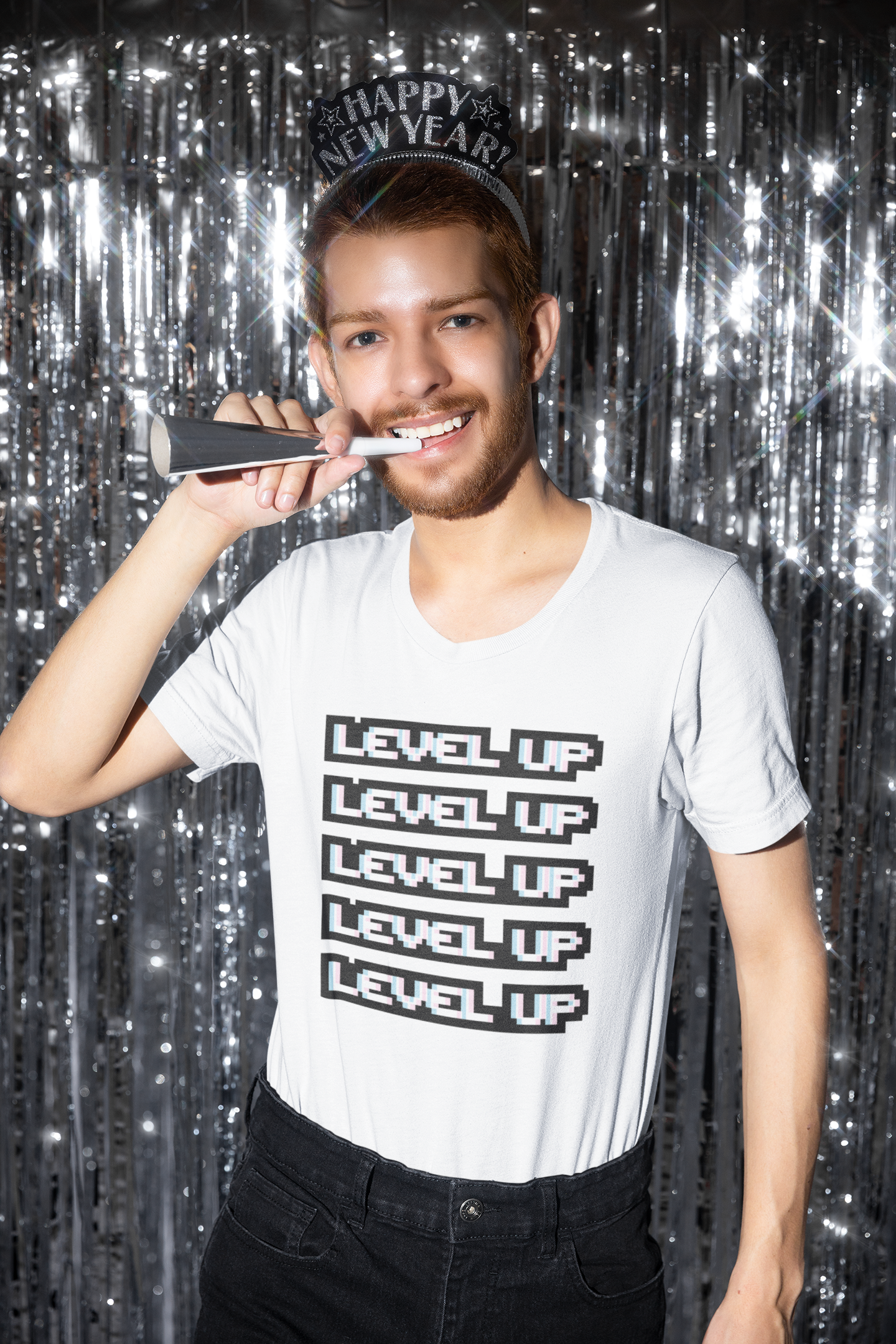 LEVEL UP LEVEL UP Unisex Heavy Cotton Tee