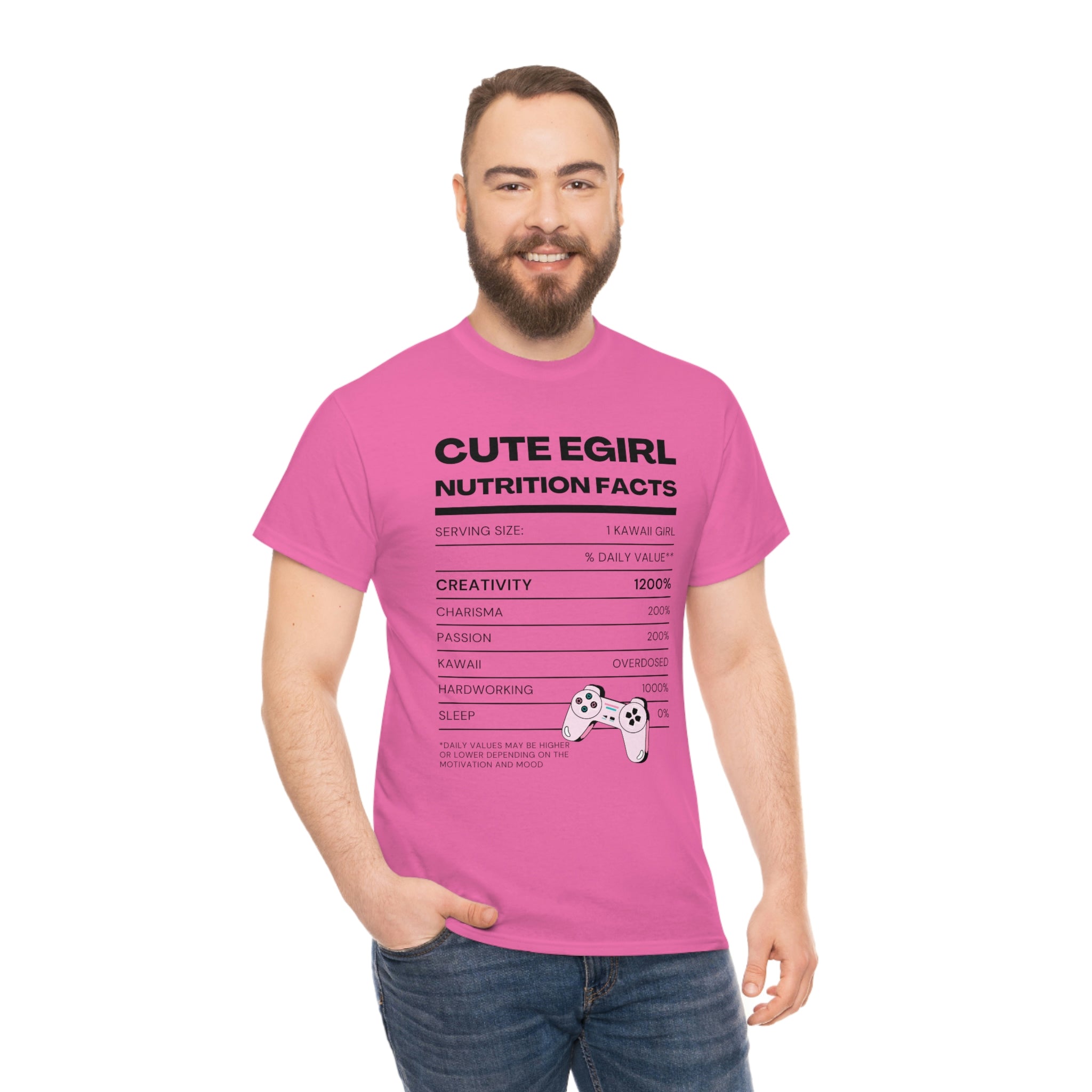 Nutrition Label Tee: Kawaii E-Girl