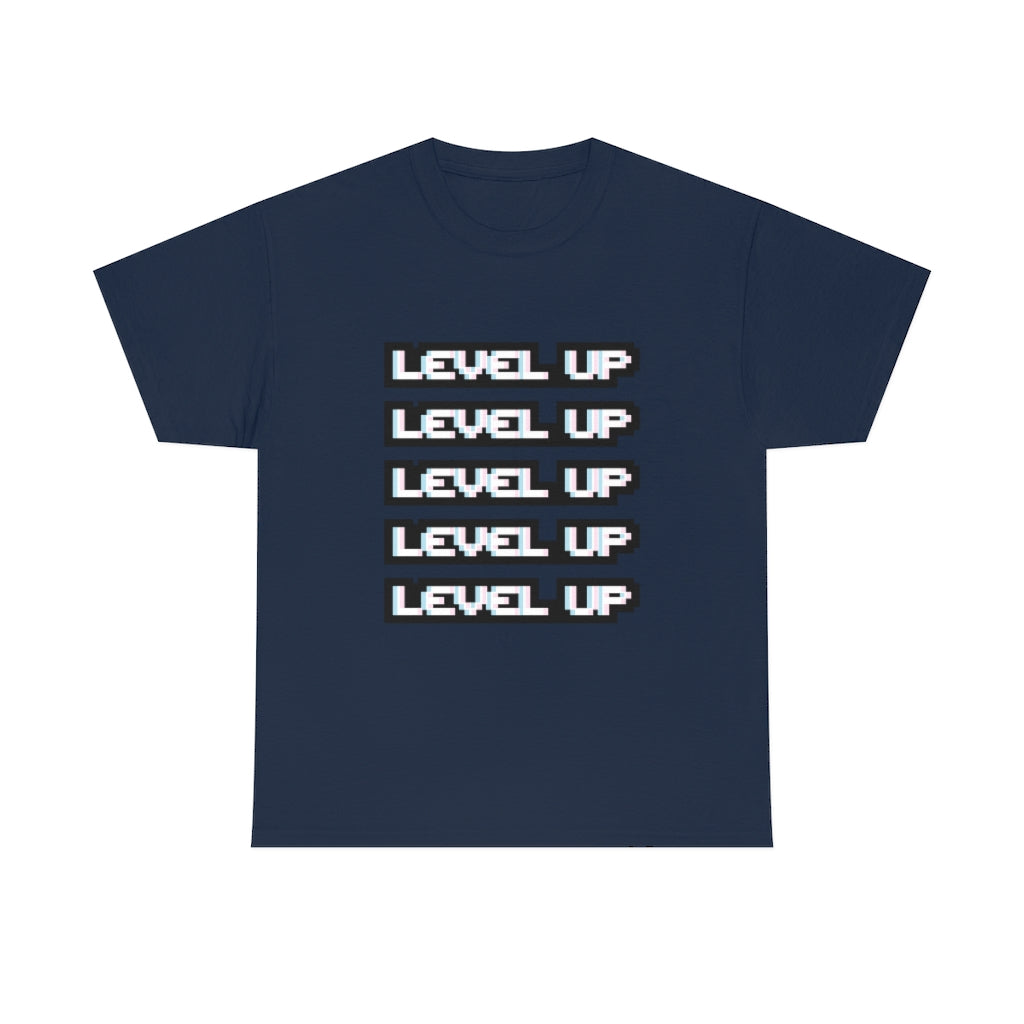 LEVEL UP LEVEL UP Unisex Heavy Cotton Tee