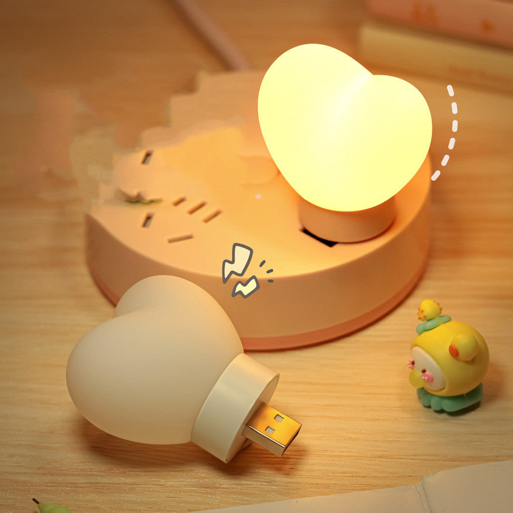 New Creative Love Night Light Usb In-line Bedside Atmosphere Decoration