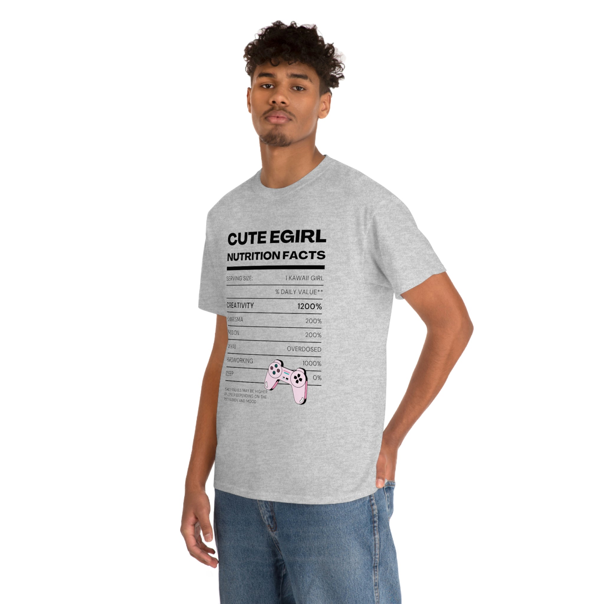 Nutrition Label Tee: Kawaii E-Girl