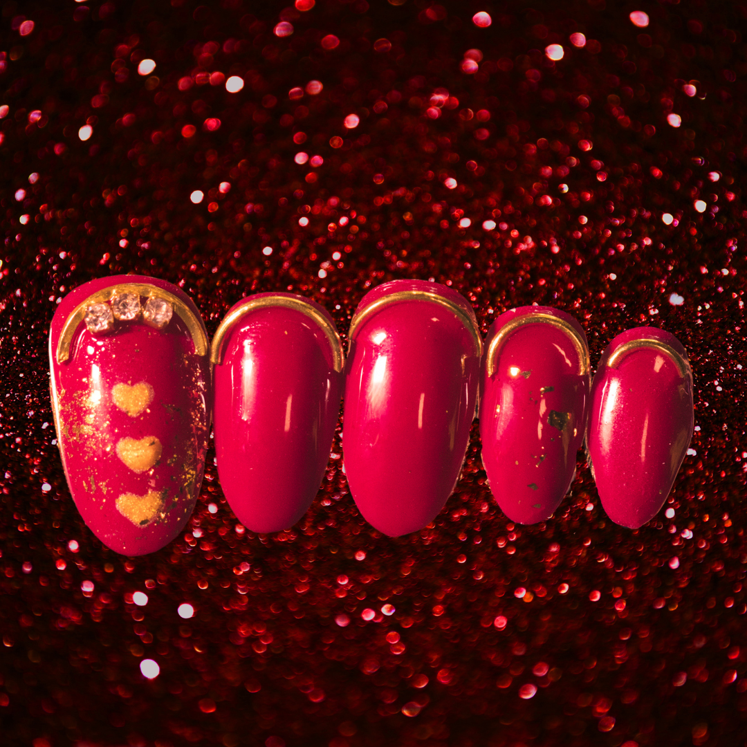 ✨ ❤️‍🔥 Burgundy Babe Press On Nail Set ❤️‍🔥 ✨